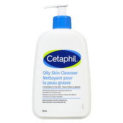 Cetaphil - Oily Skin Cleanser - Face, 500 Millilitre