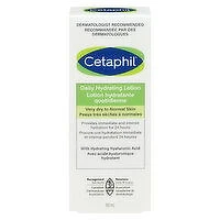 Cetaphil - Daily Hydrating Face Lotion - Normal To Dry Skin, 88 Millilitre