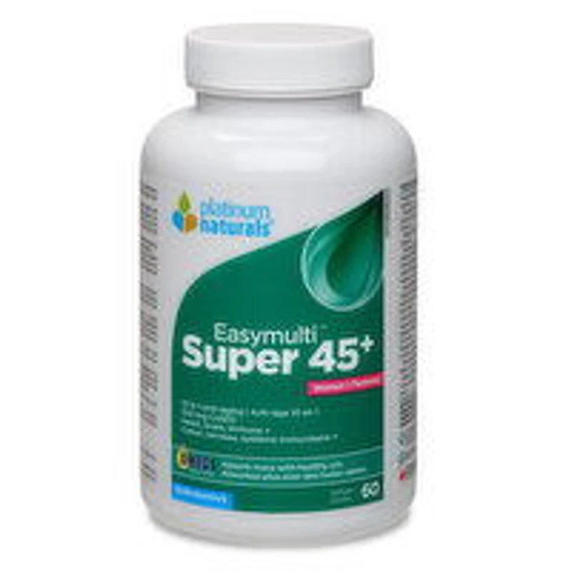 Platinum Naturals - Multivitamin Super Easymulti Women's 45+, 60 Each