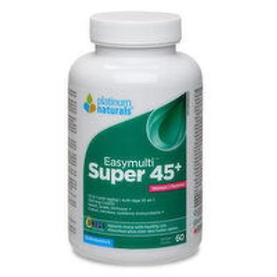 Platinum Naturals - Multivitamin Super Easymulti Women's 45+, 60 Each