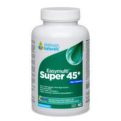 platinum naturals - Multivitamin Super Easymulti Men's 45+, 60 Each