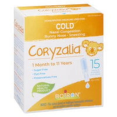 BOIRON - Boiron Coryzalia 15 Doses, 15 Each