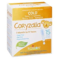BOIRON - Boiron Coryzalia 15 Doses, 15 Each
