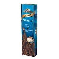 WATERBRIDGE - Slim Stix Chocolate Crisps, 75 Gram