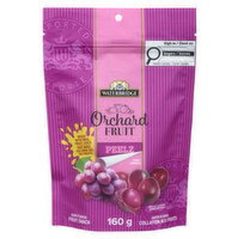Waterbridge - Orchard Fruit Peelz, Grape, 160 Gram