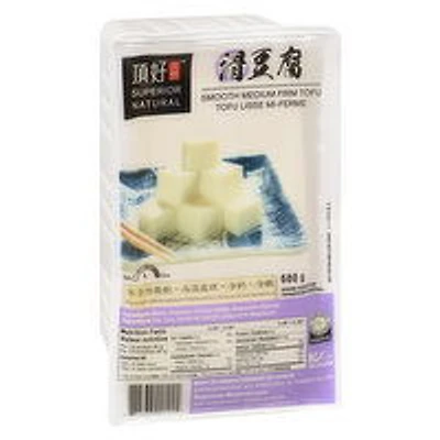 Superior Tofu - Smooth Medium Firm Tofu, 680 Gram