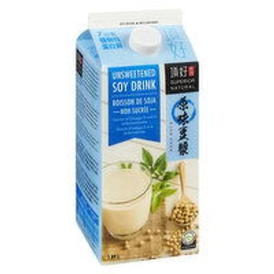 Superior Tofu - Unsweetened Soy Drink, 1.89 Litre