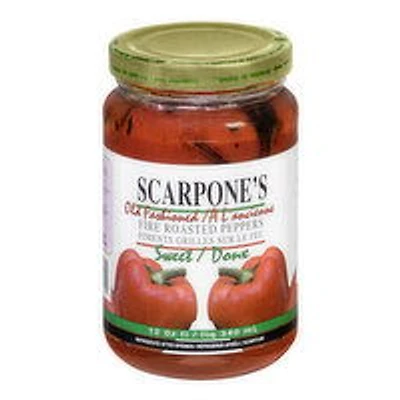 Scarpone's - Fire Roasted Red Sweet Peppers, 340 Millilitre
