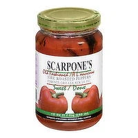 Scarpone's - Fire Roasted Red Sweet Peppers, 340 Millilitre