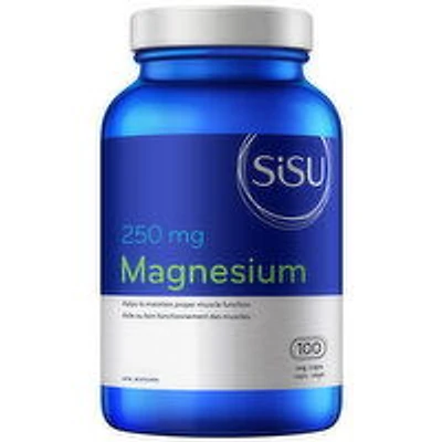 Sisu - Magnesium 250mg, 100 Each