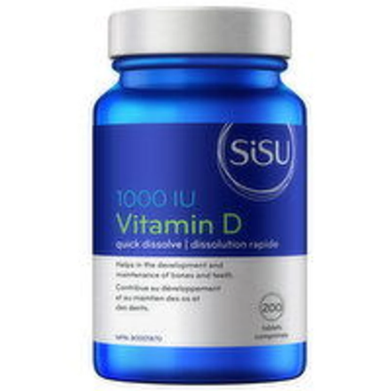 Sisu - Vitamin D 1000IU, 200 Each