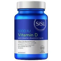 Sisu - Vitamin D 1000IU, 200 Each