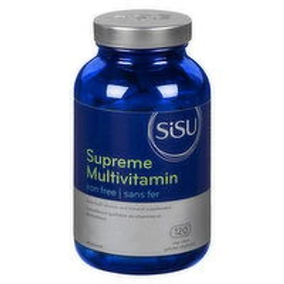Sisu - Supreme Multivitamin Iron Free, 120 Each