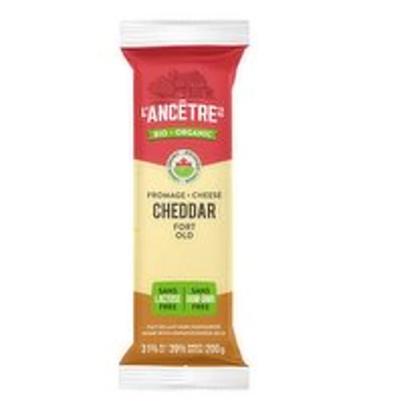 L'Ancetre - Organic Old Cheddar Cheese Lactose Free, 200 Gram