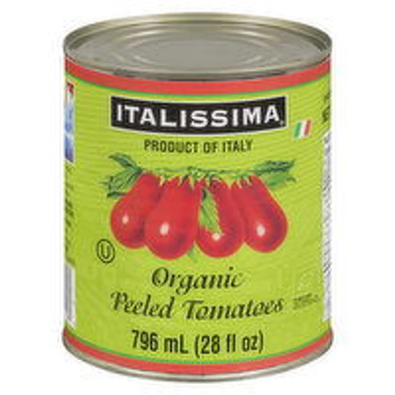 Italissima - Organic Peeled Tomatoes, 796 Millilitre