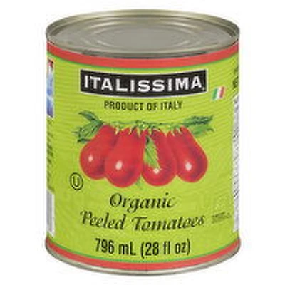 Italissima - Organic Peeled Tomatoes, 796 Millilitre