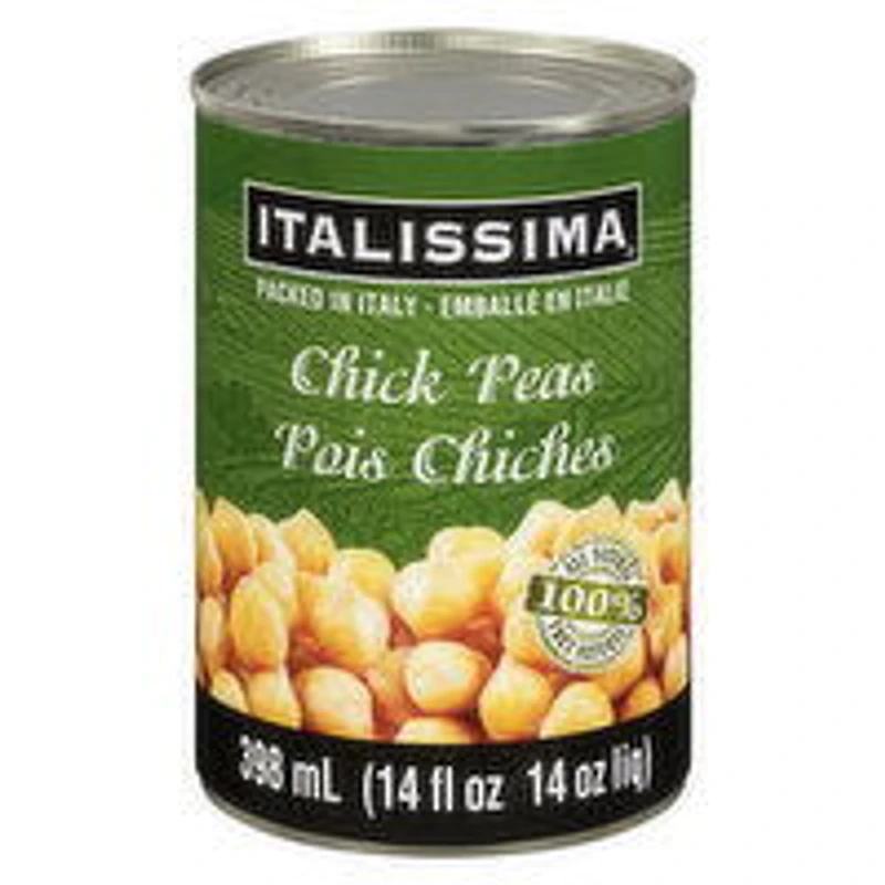 Italissima - Chick Peas, 398 Millilitre