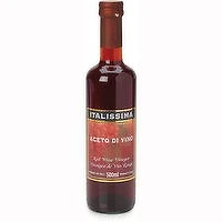 Italissima - Aceto Di Vino Red Wine Vinegar, 500 Millilitre