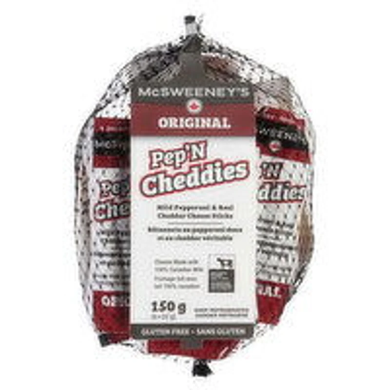 McSweeney's - Pep'N Cheddies - Original, 6 Each