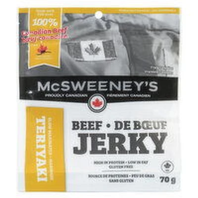 McSweeny's - Teriyaki Beef Jerky, 70 Gram