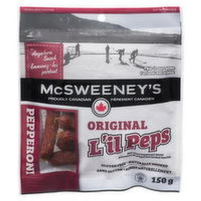 Mcsweeneys - L'il Peps Bite Size Pepperoni Sticks - Original, 150 Gram