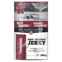 McSweeney's - McSWEENEYS Beef Jrky Big Share Bag, 200 Gram
