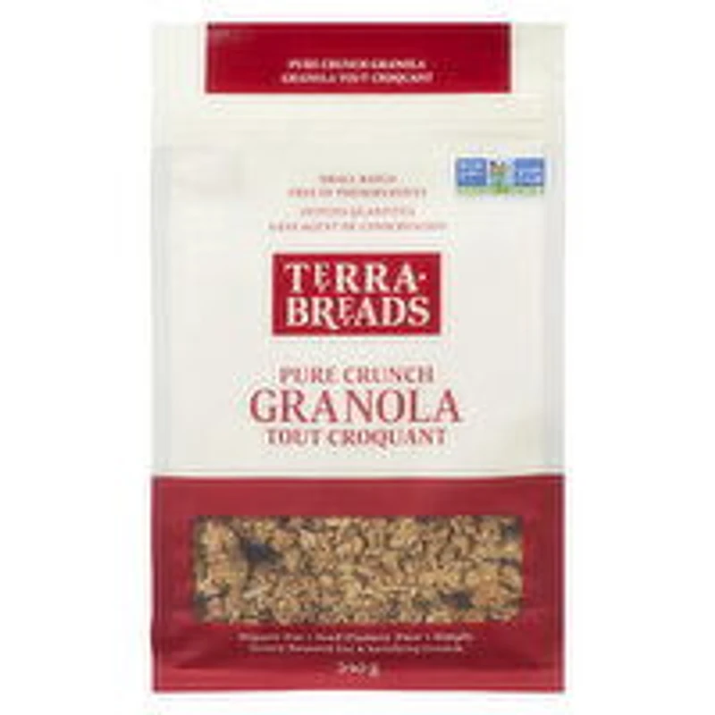 Terra Breads - Granola Pure Crunch, 340 Gram