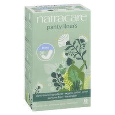Natracare - Panty Liners - Mini, 30 Each