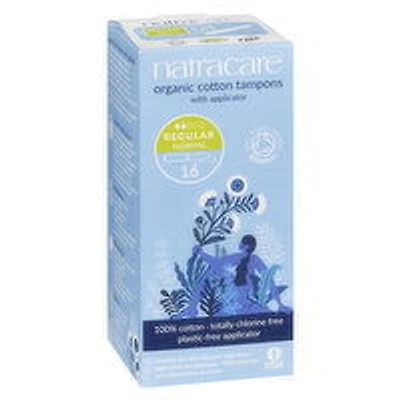 Natracare - Organic Cotton Tampons Regular, 16 Each