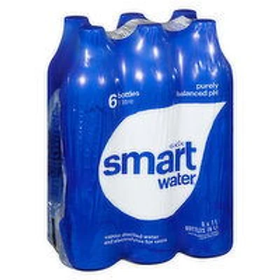 Glaceau - Smartwater, 6 Each