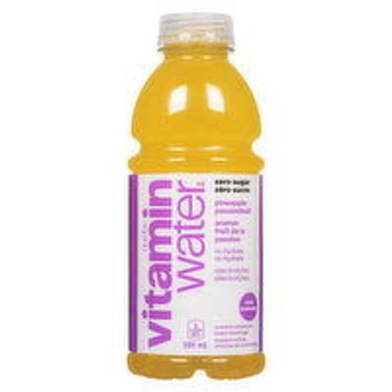 Glaceau - Vitamin Water Zero Sugar Pineapple Passion, 591 Millilitre