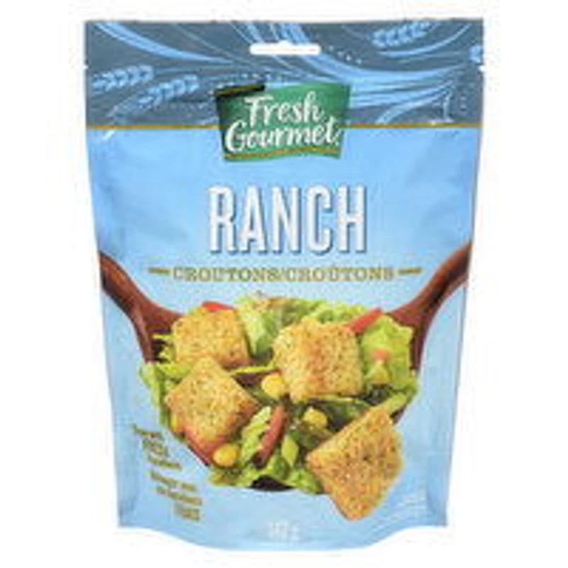 Fresh Gourmet - Ranch Croutons, 142 Gram