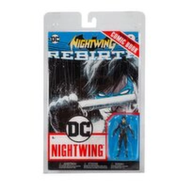 DC Direct - Night Wing 3In Figure & Comic Book, 1 Each