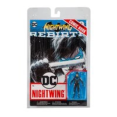 DC Direct - Night Wing 3In Figure & Comic Book, 1 Each