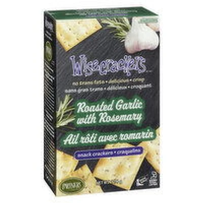 Partners - WiseCrackers - Roasted Garlic & Rosemary, 114 Gram