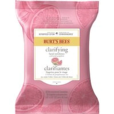 Burts Bees - Pink Grapefruit Face Towelettes, 30 Each