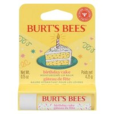 Burts Bees - Moisturizing Lip Balm - Birthday Cake, 4.25 Gram