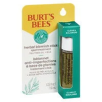 Burt's Bees - Herbal Blemish Stick, 7.5 Millilitre