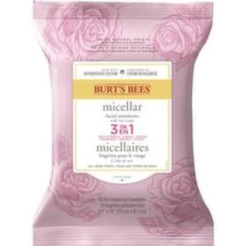 Burt's Bees - Micellar Rose Towlette, 30 Each