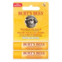 Burt's Bees - Beeswax Lip Balm with vitamin E & Peppermint - 2Pk, 2 Each