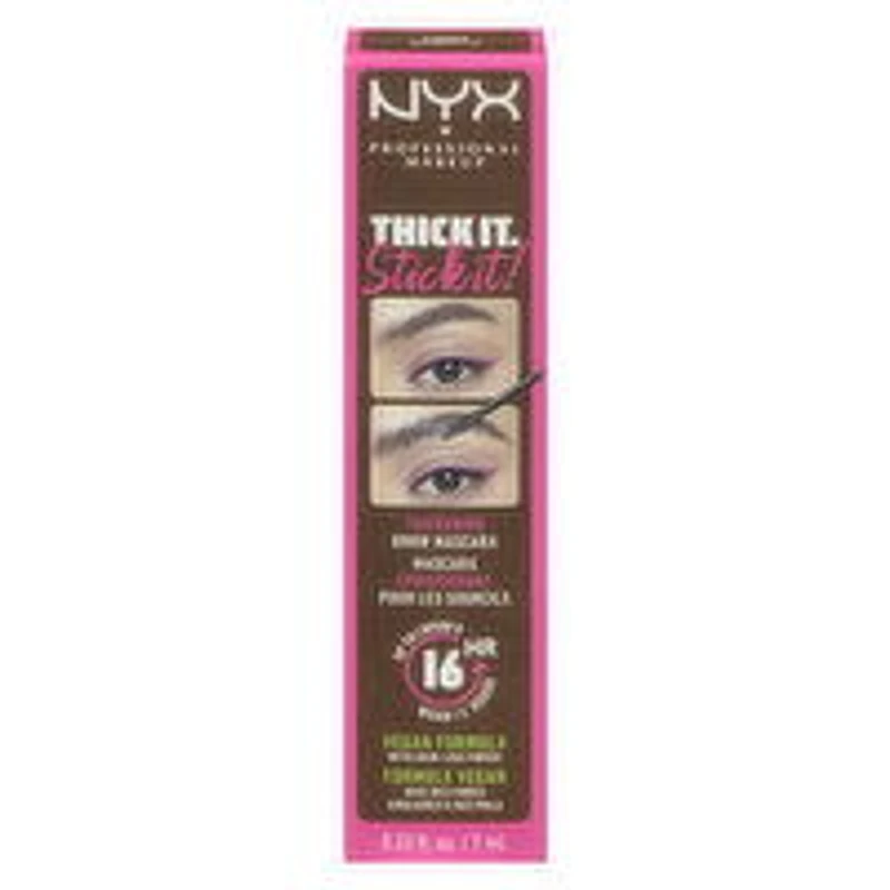 NYX - Thick It, Stick It! Brow Mascara, Burnette, 7 Millilitre