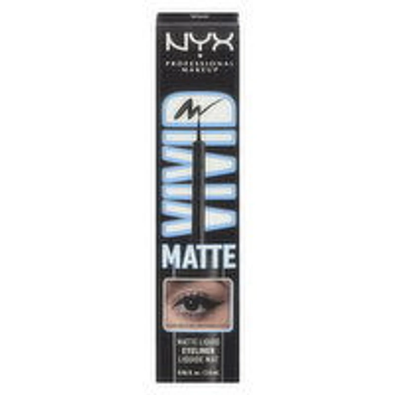 NYX - Vivid Matte Liquid Eyeliner - Black, 2 Millilitre