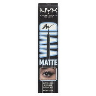 NYX - Vivid Matte Liquid Eyeliner - Black, 2 Millilitre