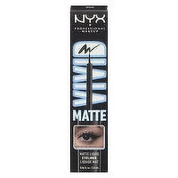 NYX - Vivid Matte Liquid Eyeliner - Black, 2 Millilitre