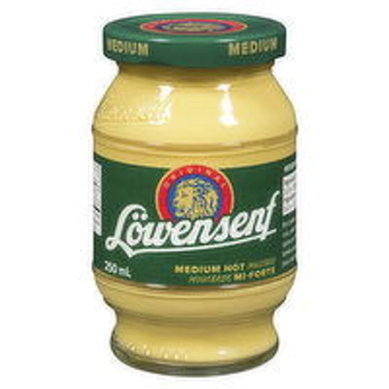 Lowensenf - Mustard - Medium, 250 Millilitre