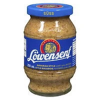 Lowensenf - Bavarian Style Mustard Sweet & Spicy, 250 Millilitre