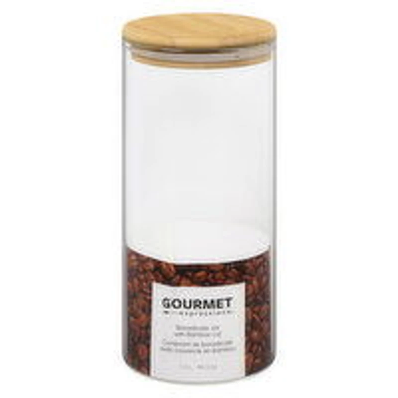 Gourmet - Glass Jar With Bamboo Lid 1.4l, 1 Each