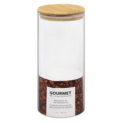 Gourmet - Glass Jar With Bamboo Lid 1.4l, 1 Each