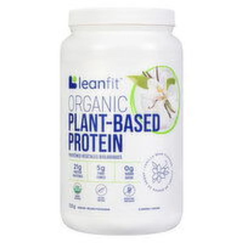 LEANFIT - Plant-Based Protein Vanilla Bean Organic, 715 Gram