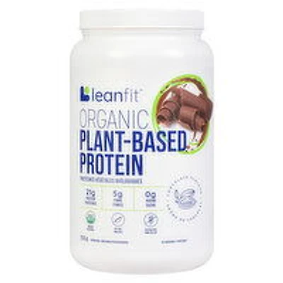 LEANFIT - Plant-Based Protein Chocolate Bean Organic, 715 Gram